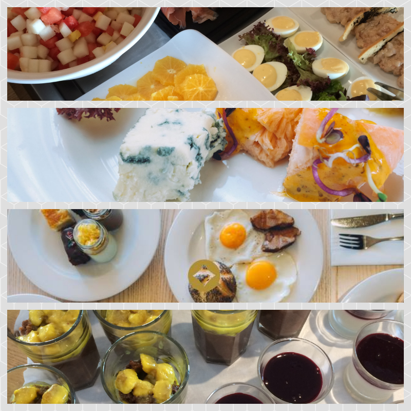 Nakar Brunch Food Collage